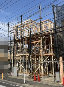 North_上棟_4.17
