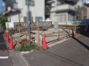 氷川町Ⅲ：着工